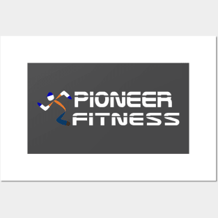 Pioneer Fitness 1 - White Posters and Art